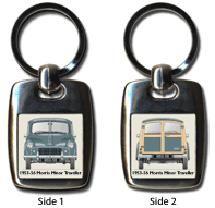Morris Minor Traveller Series II 1953-56 Keyring 5